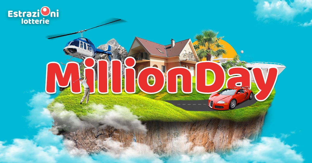 MillionDay Jackpot Da 1 Milione Di Euro Ogni Giorno
